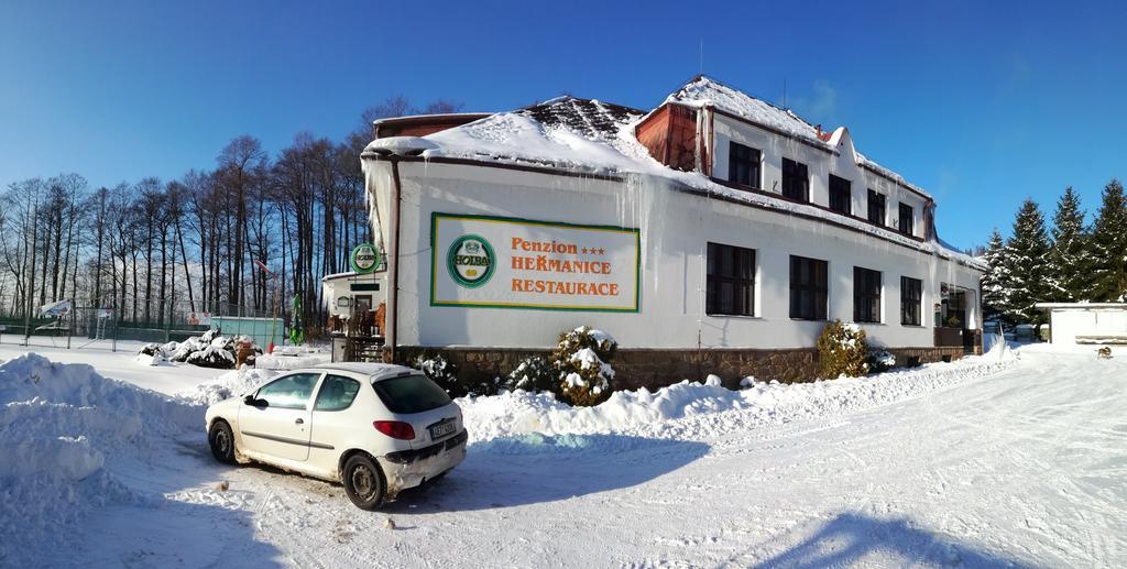 Penzion Hermanice Kraliky Exterior foto